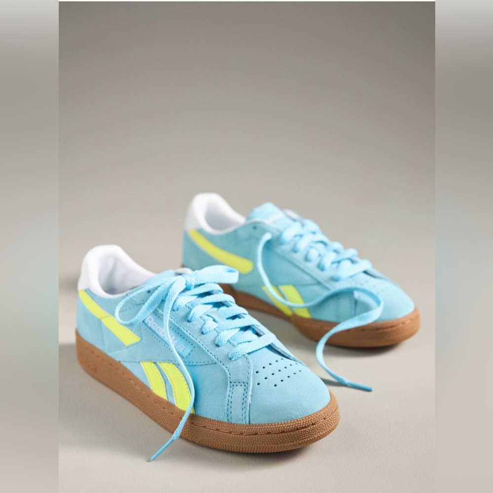 New in Box Anthropologie Reebok Club C Grounds Sneakers size 7